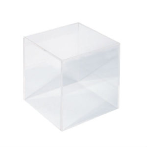 5 Sided Acrylic Cubes